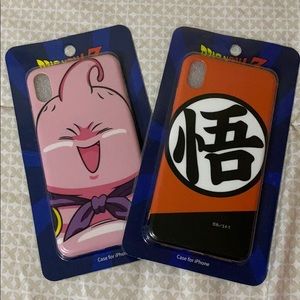 Dragon Ball Z Iphone XS Plus Cases (Pack Of 2)